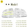 Car Steering Wheel Button Cover Trim  Lnner Decoration Sticker for Mercedes Benz A B GLA CLA GLS GLE CLS W176 W246 W177