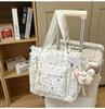 Schoolbag Japanese ins new high-value fresh and sweet star make-up bag women's light travel large-capacity backpack