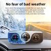 Car Compass Ornaments Decoration 3 In 1 Guide Ball Compass Hygrometer Thermometer For Auto Boat Vehicles Interior Accessories