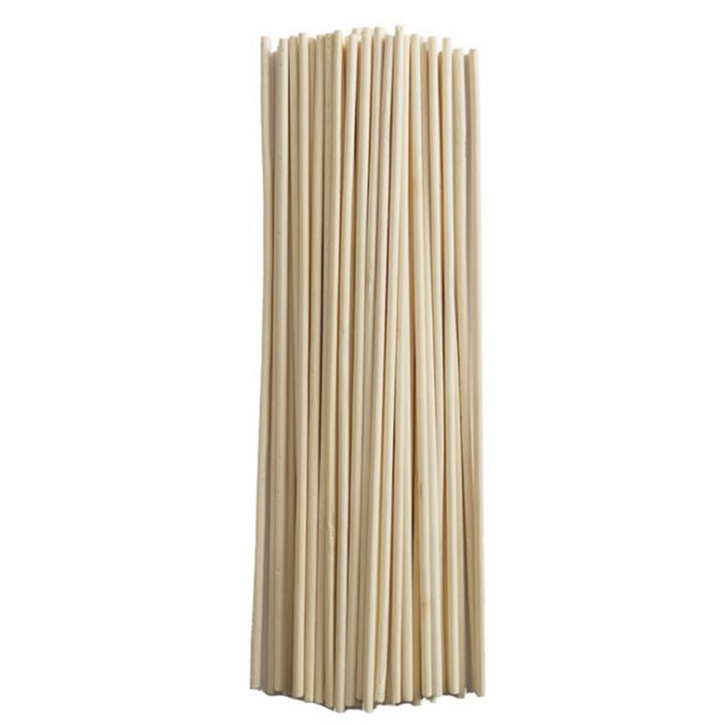 50Pcs Garden Bamboo Stick Plant Growth Support Rod Branch Wooden Chopsticks