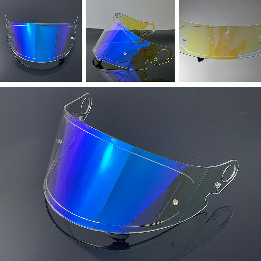 GLAMSTER Helmet Visor for SHOEI GLAMSTER Windproof Lens Face Shield Fog-Resistant Visière Anti-UV Sunscreen Visera Casco Moto