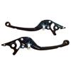 Left Right Clutch Brake Handle Levers Perch for Motorbike Scooters 1 Pair Handlebar Clutch Lever for Most Model