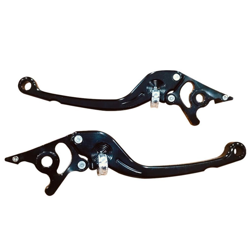 Left Right Clutch Brake Handle Levers Perch for Motorbike Scooters 1 Pair Handlebar Clutch Lever for Most Model