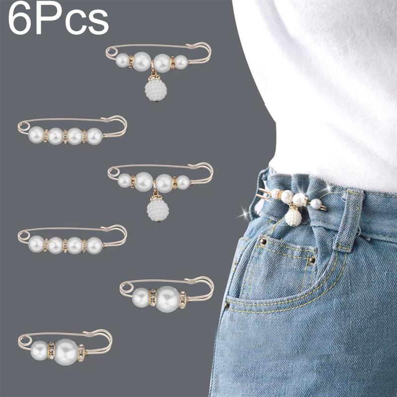 6/8Pcs Metal DIY Accessories Corset Brooch Clothing Leak Proof Fashion Women