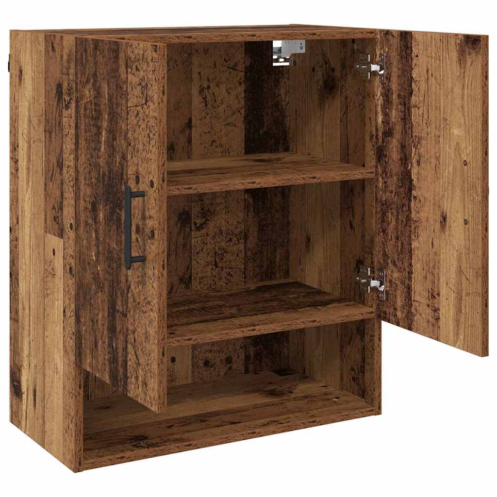 Wall Mounted Wall Cabinet Reclaimed Wood Look 60 x 31 x 70 cm Engineered Wood