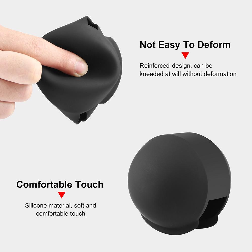 For Insta360 X3/X4 New Invisible Dive Case Lens Guard Silicone Protective Cover Pleochroic Lens Cap Action Cameras Accessories