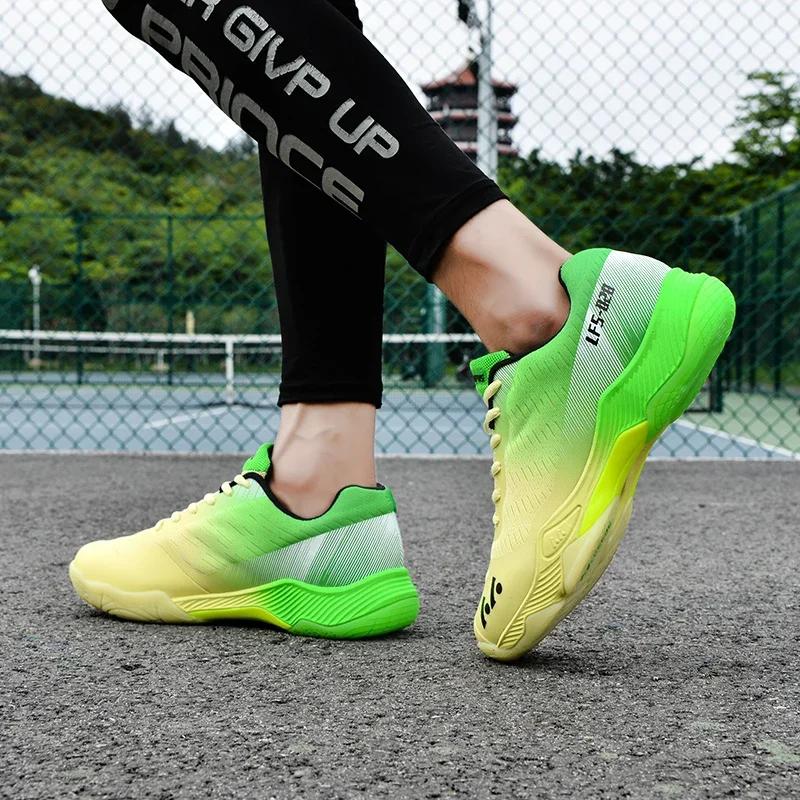 Men Badminton Shoes Casual Handball Breathable Training High Quality Casual Sneakers New Wear Resistant Unisex Volleyball Shoes