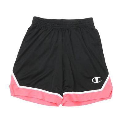 Short de basket-ball à séchage rapide avec logo One Point, noir [Champion] CW-AB523 pour femme