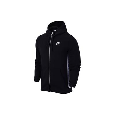 Logo Fleece-Lined Warm Casual Sport Hooded Jacket Men Jacket Black CV4586-010