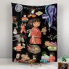 Tapestry Spirited Away Chihiro No Face Haku Anime Character Collage Poster Wall Art for Fan Cave