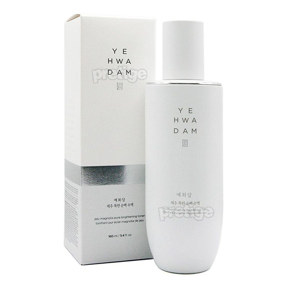 The Face Shop Yehwadam Jeju Magnolia Pure White 2 Types - Sap 160ml + Emulsion 140ml