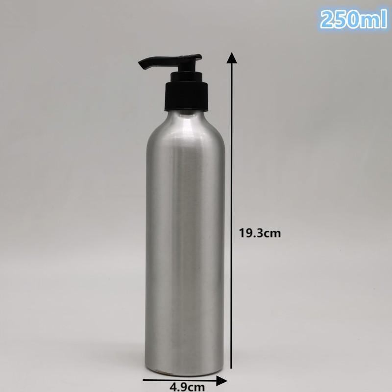 Refillable Foaming Soap Dispenser Portable Rustproof Aluminum Press Bottle Shampoo Shower Bottles Kitchen Bathroom Accessories
