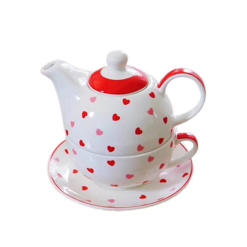 Love Heart Mother-Child Teapot Set 301-400ml