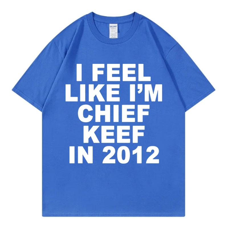 Rapper Chief Keef Merch T ShirtUnisex Clothing Fashion Hip Hop Short Sleeve T-shirts Summer Casual Loose 100%cotton T-shirt