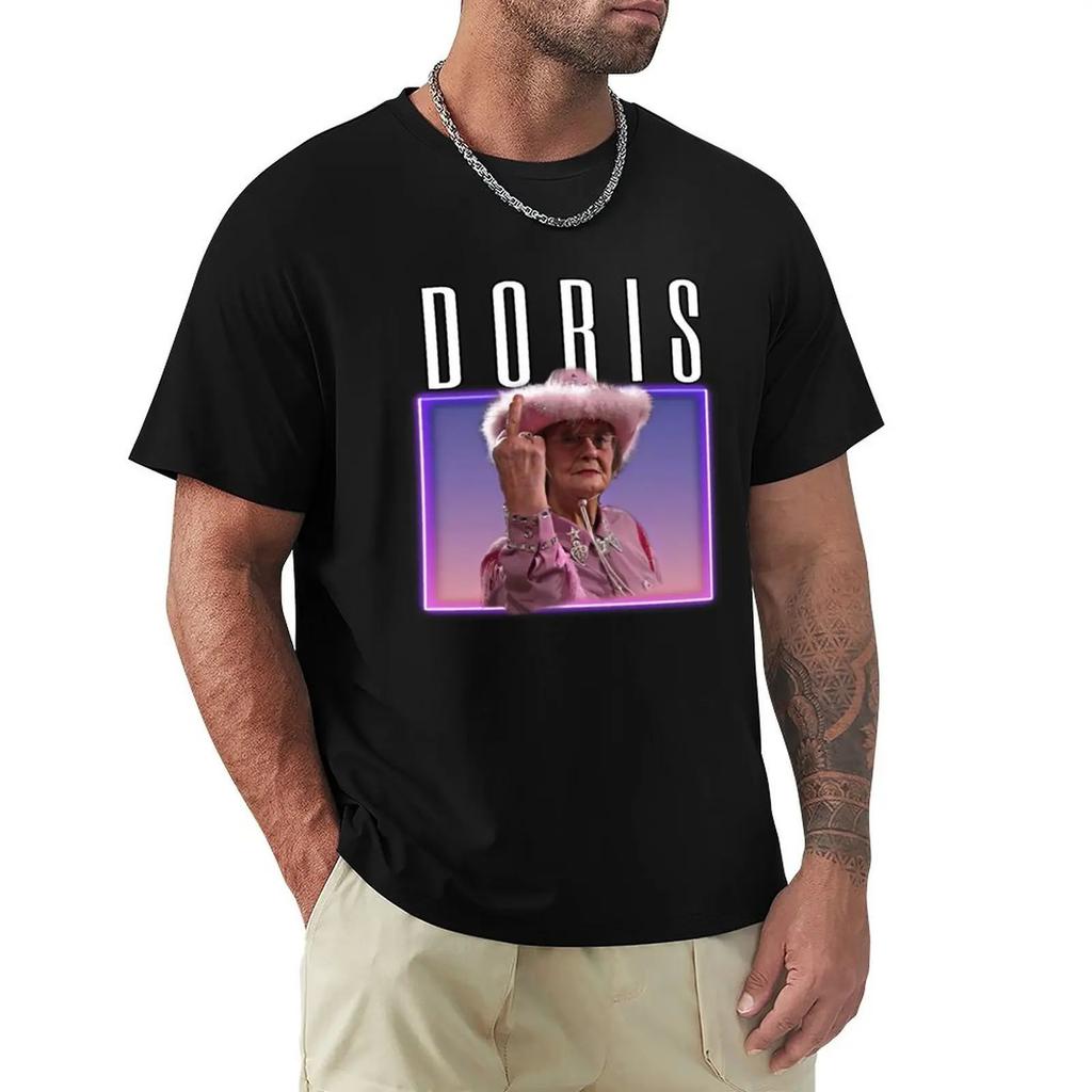 Doris Cowboy Meme Middle Finger T-Shirt