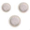 Boat Deck Plate Cover Circular Non Slip Fittings Spare Parts Sturdy Marine Accessory Clear