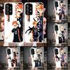 Anime Haikyuu Oya School Volleyball Phone Case For Samsung Galaxy A12 A22 A32 A52 A72 A02S A51 A50S A71 A70 A31 A20S Note 20 Ult