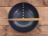 Tableware East Noodle Bowl, Large, Black, Polka Dot, Monotone Series, 1,500cc