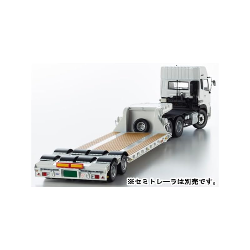 Kyosho Original 1/43 Scale UD Quon GW 6x4 Tractor White (Finished Product)