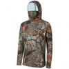 Mens Camo Quick-Dry UV Protection Fishing Shirt Lightweight Breathable Outdoor Performance Top Cycling Hiking