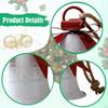 Christmas Bell Ornament Charm Pendant Iron Xmas Decor Tree Hanging for Year