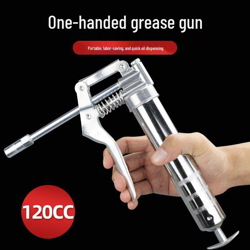 Mini One-Hand High-Pressure Grease Gun with Auto Air Venting