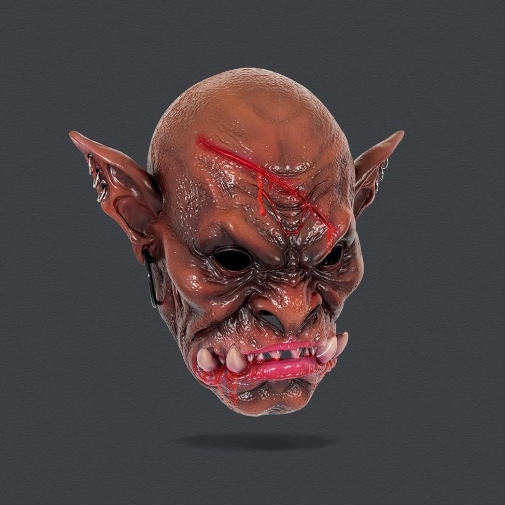 Scary Halloween Zombie Mask Realistic Ghost Mask Headgear Costume Mask  Halloween Party