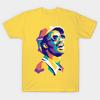 Azjatycki Rozmiar Bawełna Unisex Koszulka z Nadrukiem Koszulka Stevie Wonder Wpap Limitowany Kolor Koszulka Bez Cięcia Regularny Krój