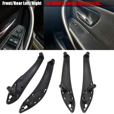 Inner Doors Handle Pull Trim Cover Panel For BMW 3 Series 2014 - 2018 F30 318d 316d 320d F31 320i 325d F30 F31 LCI