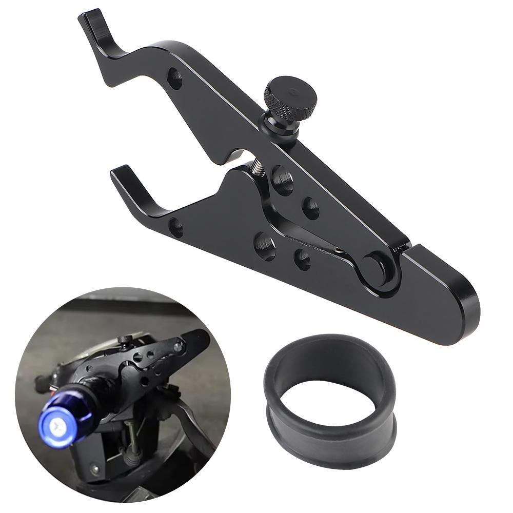 Motorcycle Throttle Controller Universal Wrist Grip Handle Cruise Control Lock Assist Retainer Auxiliary Handle Holder