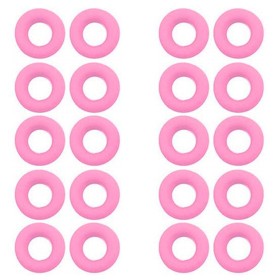 10 Pair Round Sports Anti-slip Soft Silicone Comfort Glasses Retainers Ear Hook