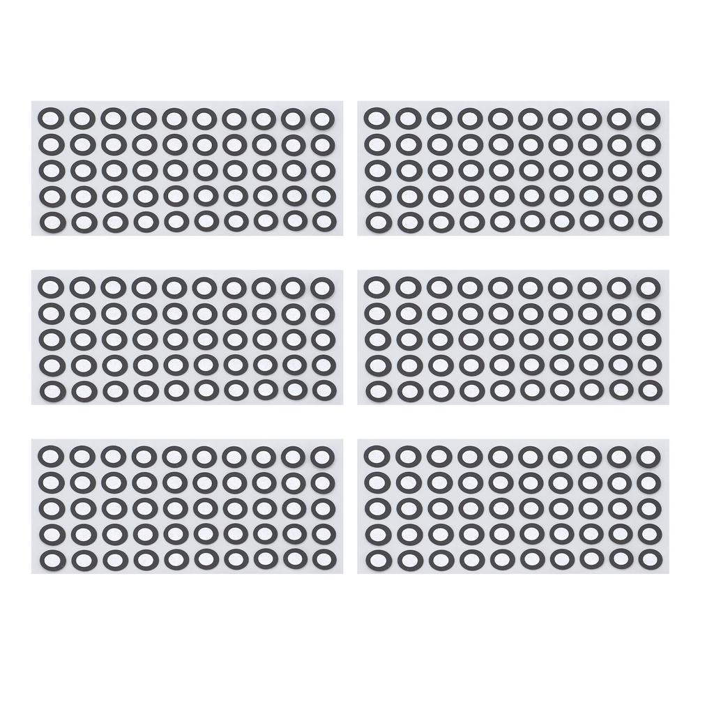 1000 Pcs 3D Scanning Marker ID 6mm OD 10mm High Reflection Strong Adhesion 3D Tracking Dot Reference