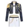 Costume Guerriere Kpop Rummy Rumi Zoey Mira Demon Hunters Cosplay Costume Bambino Huntrix Cantante Outfit da Esibizione Festa Vestito da Ragazza