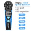 AM10 LCD Digital Anemometer Handheld Wind Speed Meter 360 Rotation for Measuring Wind Speed, Wind Direction and Temperature