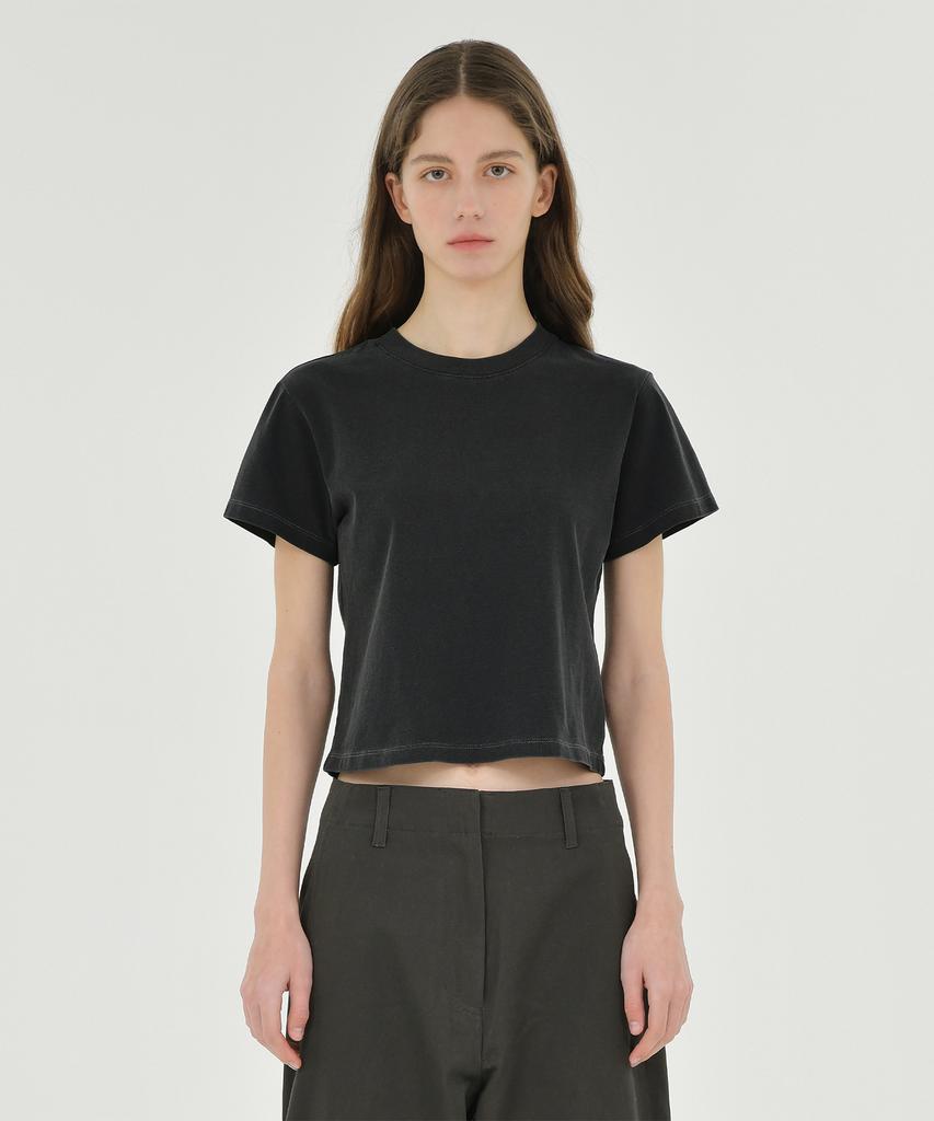 Beulaunyadeu W Washed Baby T-Shirt, Washed Black