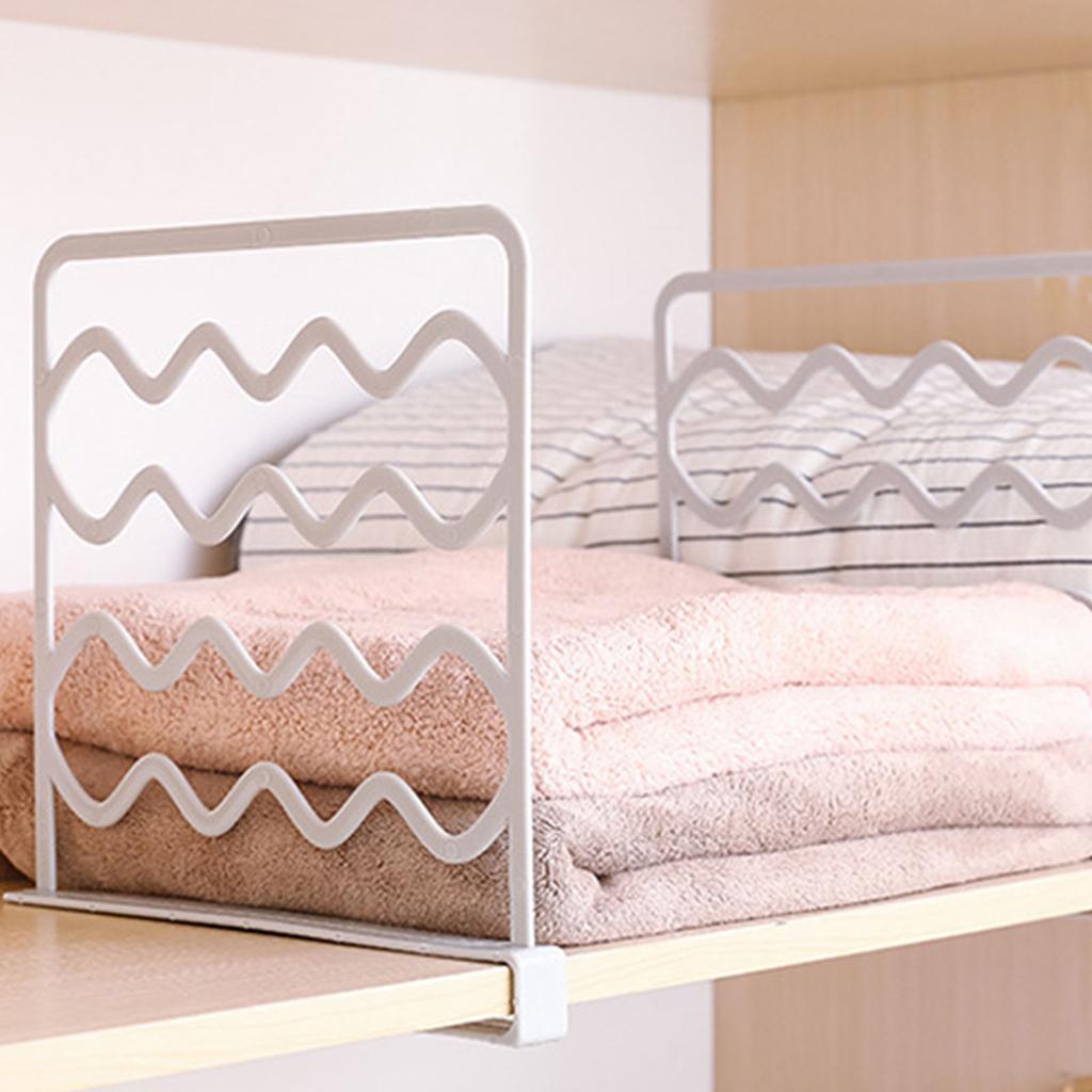 Trennwände für Kleiderschränke, Kleiderschrank-Trennwände, Regal-Trennwände, gut organisierte Trennwände aus PP-Material für Schlafzimmer und Küche