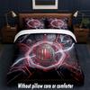 AC Milan Design Bed Bedding Set 1 Duvet Cover + 2 Pillowcases Soft Breathable Household Bed Linens