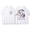 2026 Pokémon Gemeinsame Peripherieprodukte Kurzarm-T-Shirt Gengar Psyduck Mewtwo Aufdruck Herren Jungen und Mädchen Sommer Neue Mode Oberteil