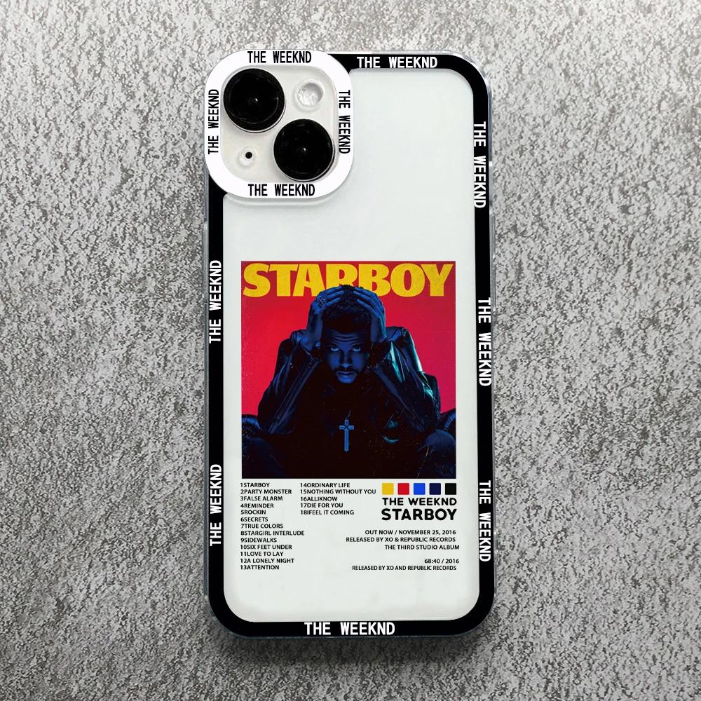 

The Weeknd Minimalist Poster Phone Case for iPhone 11 12 13 14 15 Pro Max Mini Fundas For Apple Phone XR X Xs Max 7 8 Plus Cover iPhone 12 Pro