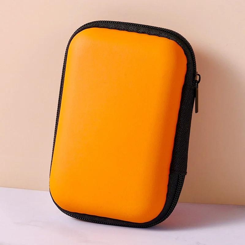 Portable Travel Cable Organizer Electronics Storage Card Case Travel Storage Bag Charging Case for Earphone Package Zipper Bag