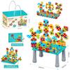 Children Diy Screws Building Block Nut Combination Early Education Sensory Assembly Educational Toys