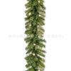 Poinsettia Wreath 180 cm / 2.7 m Christmas Wreath Vines Festive Party Decorations Home Decor for Fireplaces and Staircases