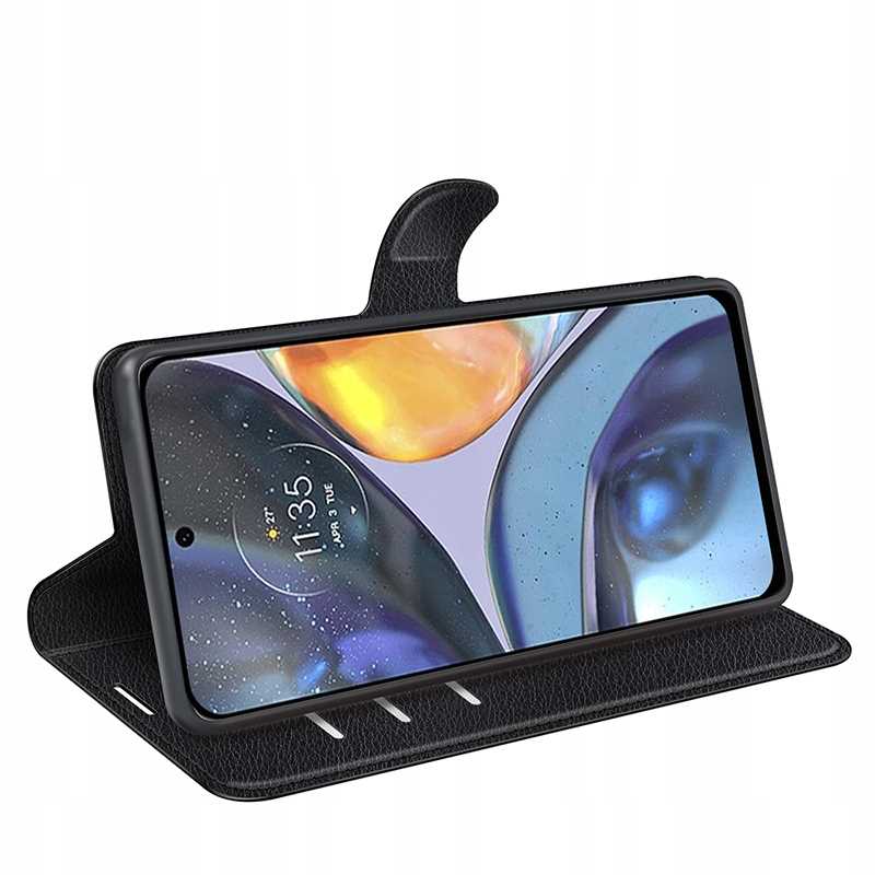 Litchi Motorola G22 Czarny