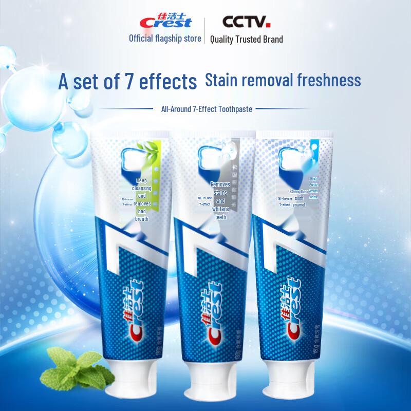 Crest Toothpaste 3-Pack, Assorted Flavors