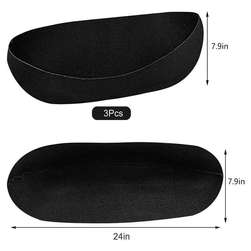 Vlies-Pflanzenanbaubeutel-Einlage, Hängepflanzer-Einlage, geeignet für Blumentöpfe