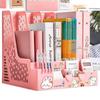 Desktop File Organizer and Document Holder Rack