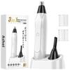 Ashei Nose Hair Trimmer & Eyebrow Shaver - Rechargeable Type-C, 3D Design, Waterproof, Low Noise
