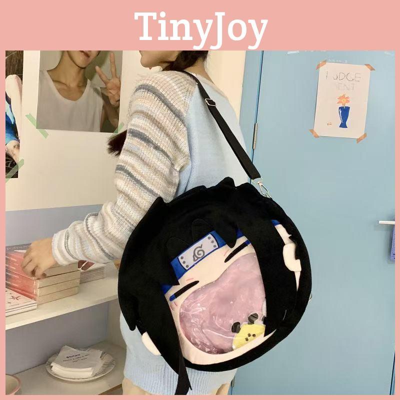 Uchiha Sasuke Naruto Plush Backpack With Large Capacity For Daily Use Gift Teen