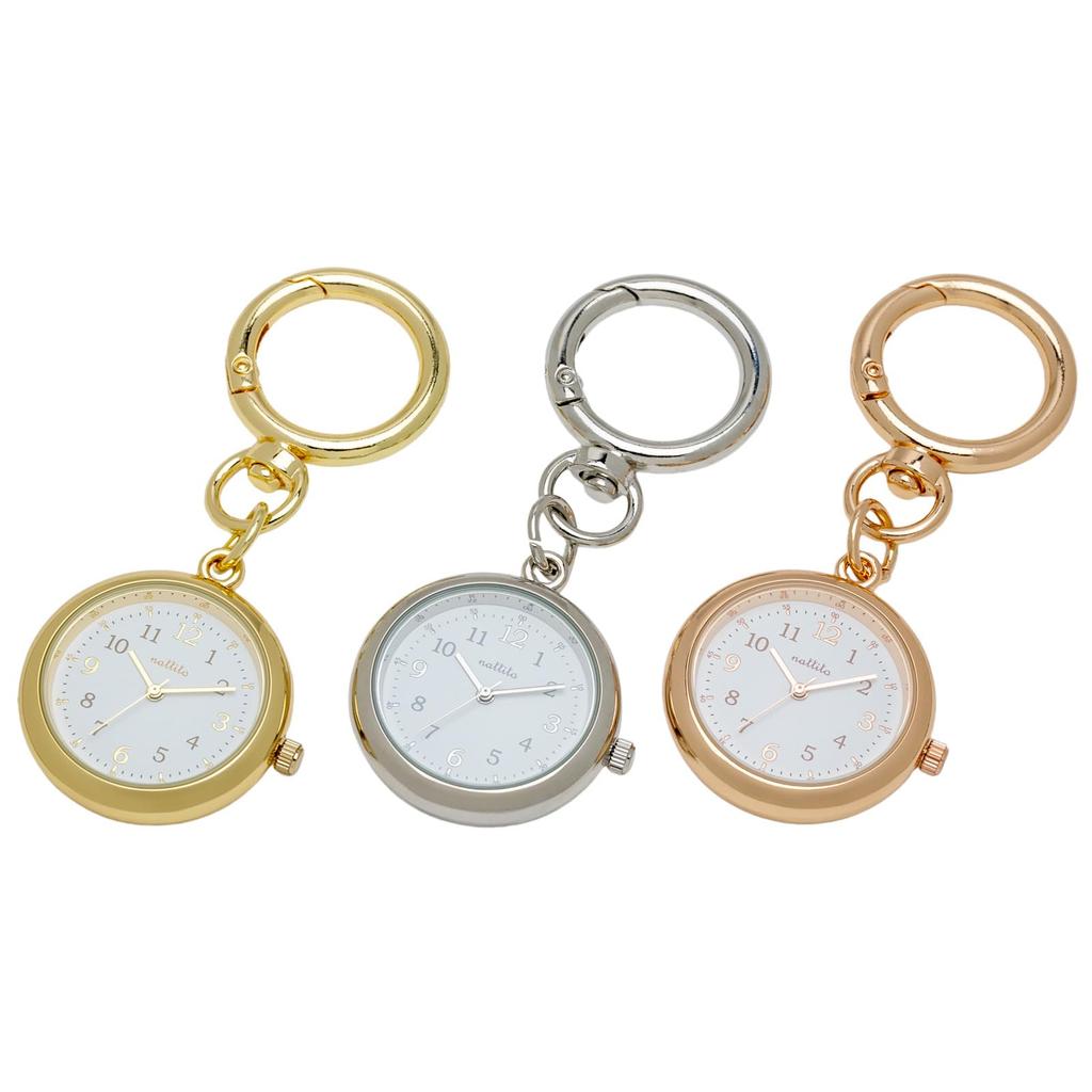 Fieldwork Women's Analog Pocket Watch, Rolo, Pink Gold, MKK2308-3