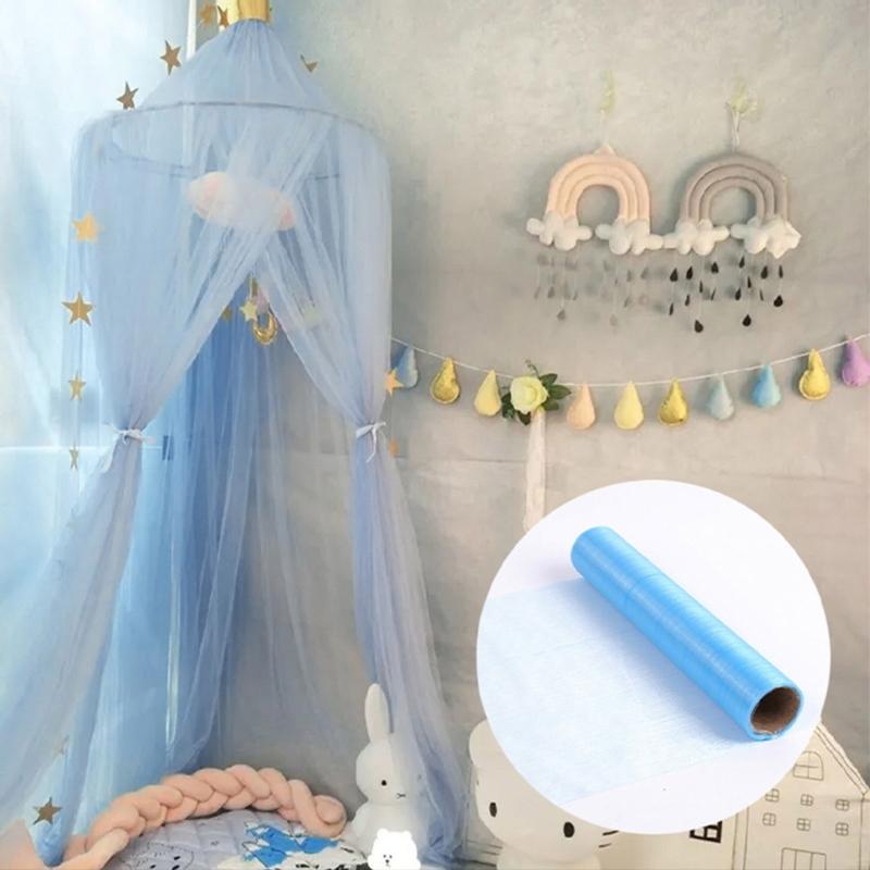 Tulle Roll Floral Wrapping Mesh Flower Bouquet Gift Packaging Supplies Gauze Curtain Roll for Wedding Party Background